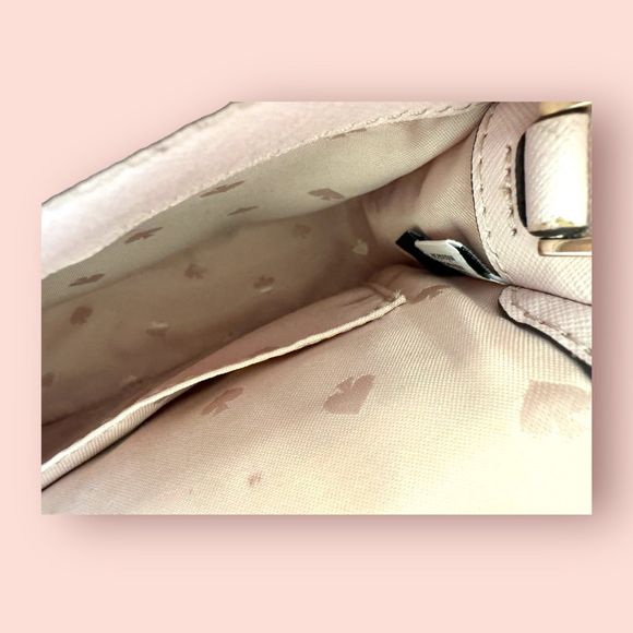 Kate Spade Cove Street Light Pink Crossbody Bag with Matching Wallet - Picture 7 of 11